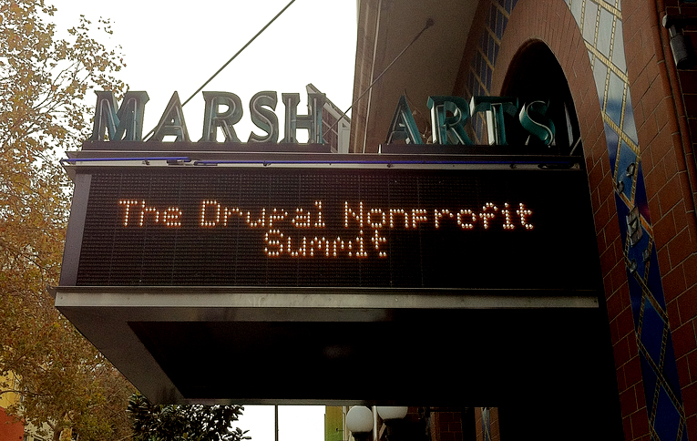 Drupal Non-Profit Summit Marquee